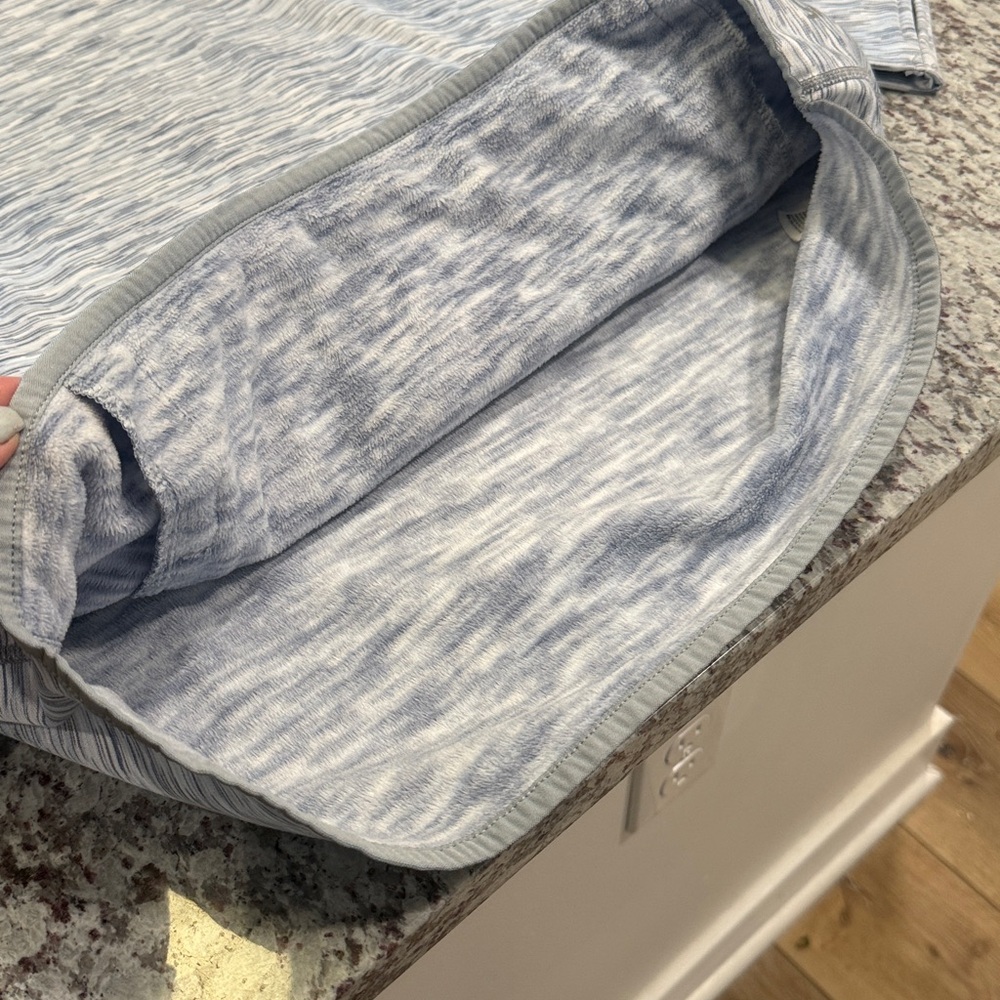 Gap Gray/Blue Patterned Hooded Jacket - image 3